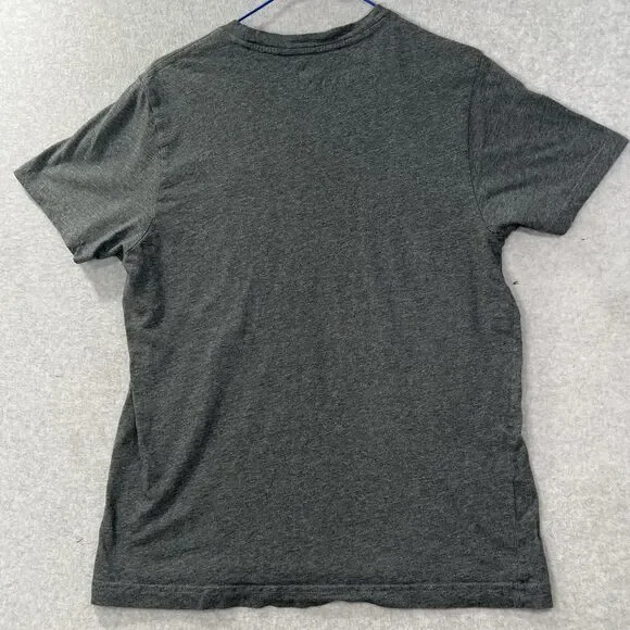 Psycho Bunny T Shirt Men's Size 4 Solid Gray pima embroidered - Picture 9 of 10